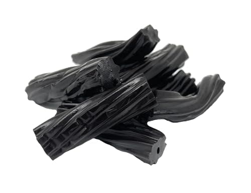 YANKEETRADERS Mini Black Licorice Twists, 2 Pounds - Image 1