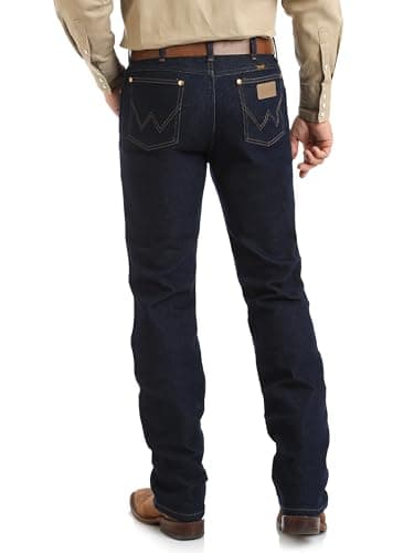 Wrangler mens Cowboy Cut Active Flex Original Fit Jeans, Prewashed, 46W x 30L US - Image 2