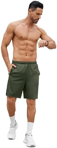 COOFANDY Men's Gym Workout Shorts 7 Inch Stretch Athletic Shorts Lightweight Running Training Short Pants with Pockets - Image 7