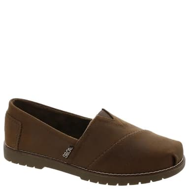 Skechers BOBS Womens Chill Lugs-Urban Spell Loafer, Brown, 8 - Image 2