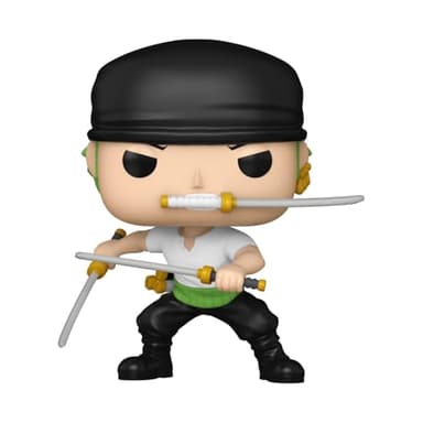 Funko POP Animation: Roronoa Zoro - One Piece - 1/6 Odds for Rare Chase Variant - Collectable Vinyl Figure - Gift Idea - Official Merchandise - for Kids & Adults - Anime Fans - Image 5
