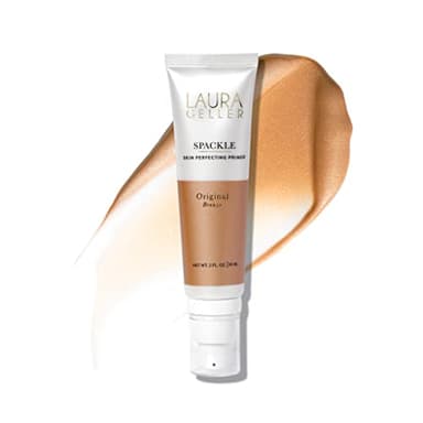 LAURA GELLER NEW YORK Spackle Primer - Bronze - Super-Size 2 Fl Oz - Hyaluronic Acid Makeup Primer for Mature Skin - Image 1