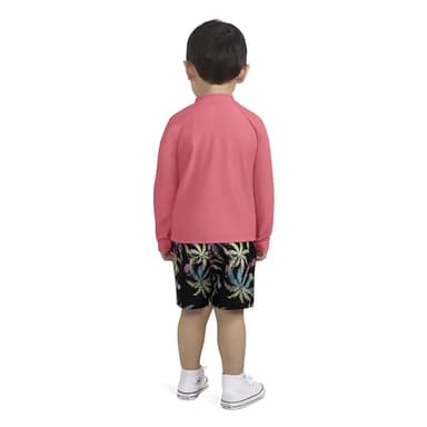 Long Sleeve Rash Guard Swim Suit 2-Piece Outfit Set - Image 6
