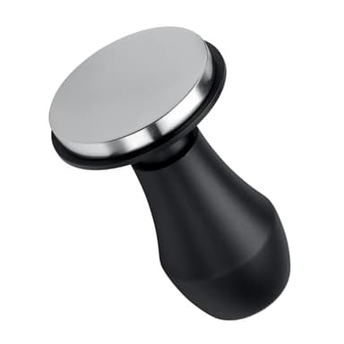 Normcore 58mm Coffee Tamper V4.1 with Click Feedback, Self-Leveling Spring-Loaded Design, 304 Stainless Steel Flat Base for 58mm Espresso Portafilters, Black Anodized Aluminum Handle - Image 3