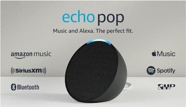 Amazon Echo Pop, Our smallest Alexa speaker, Fits in any room, Charcoal - Image 12