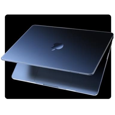 EooCoo Compatible with MacBook Air 13 inch Case M4 2025 2024-2022 M3 M2 A3240 A3113 A2681, Matte Scratch Resistant Protective Hard Shell Cover Compatible for MacBook Air 13.6 inch Case, Midnight Clear - Image 1