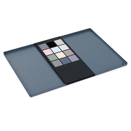 URMONA Waterproof Silicone Under Sink Mat 31'' x 22'' Shelf Liner for Kitchen and Bathroom, Cabinet and Counter Protector, Storage and Organizers, Litter Mat, Pet Cat Puppy Essentials(Dark Grey) - Image 1