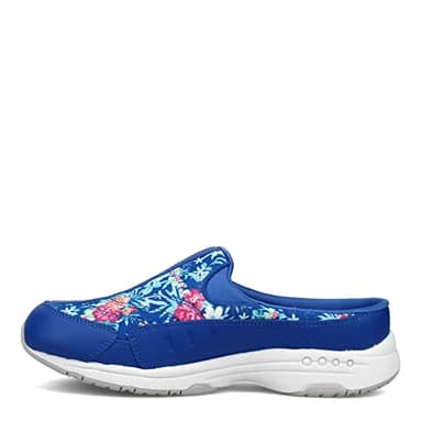 Easy Spirit Women's Traveltime500 Mule, Blue Floral, 6 Wide - Image 5