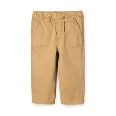Amazon Essentials x Sofia Grainge Baby Boys' Stretch Chino, Camel, 24 Months - Image 1