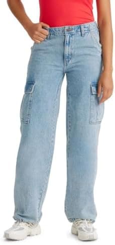 Levi's Womens 94 Baggy Cargo Pants - Image 3
