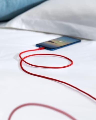 Anker Cable [2 Pack, 6FT], USB A to USB C Cable for iPhone 17 Series,Samsung Galaxy S10 S10+, LG V30, Beats Fit Pro and More (Red) - Image 7