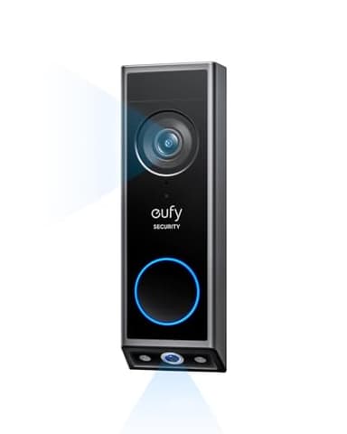 eufy Security Video Doorbell Camera E340 (Battery Powered), Dual Cameras with Delivery Guard, 2K Full HD and Color Night Vision, HomeBase S380 Compatible, No Monthly Fee - Image 1