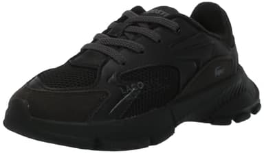 Lacoste Unisex-Child Infant's L003 Neo Sneaker, Black/Black, 6.5 - Image 1