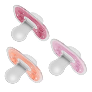Dr. Brown's Advantage One-Piece Silicone Baby Pacifier, Fully Symmetrical Soother, Coral/Light Pink/Pink, 6-18m, BPA Free, 3 Pack - Image 11