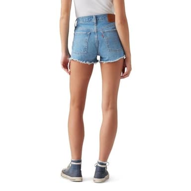 Levi's Women's Premium 501 Original Shorts, Athens Mid Short, 28 - Image 3