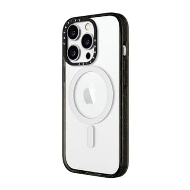 CASETiFY Impact iPhone 15 Pro Max Case [4X Military Grade Drop Tested / 8.2ft Drop Protection/Compatible with Magsafe] - Clear Black - Image 5