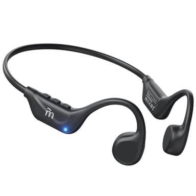 MRYTKY Bone Conduction Headphones,Open Ear Headphones Bluetooth5.4 with Mic,Wireless Headphones 10H Playtime, Waterproof Sport Headphone Suitable for Running,Cycling, Outdoor Sports Black - Image 1