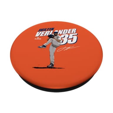 Justin Verlander | Houston Baseball Players | MLBJVR3001 PopSockets Adhesive PopGrip - Image 2