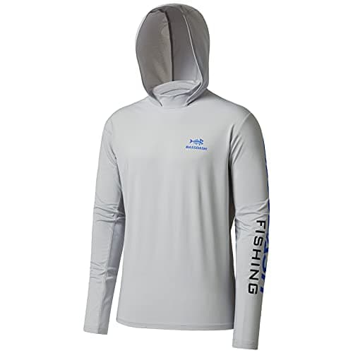 BASSDASH UPF 50+ Men’s UV Sun Protection Long Sleeve Performance Fishing Hoodie Hooded Shirts - Image 1