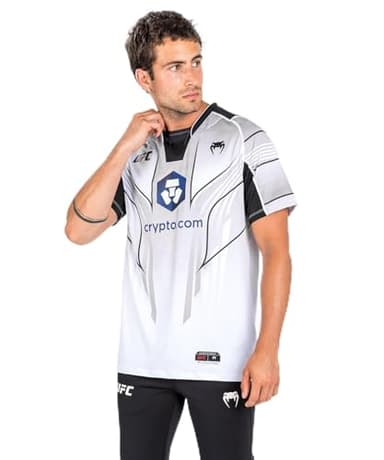 Venum UFC Authentic Fight Night 2.0 Kit Men's Walkout Jersey - White - Small - Image 1