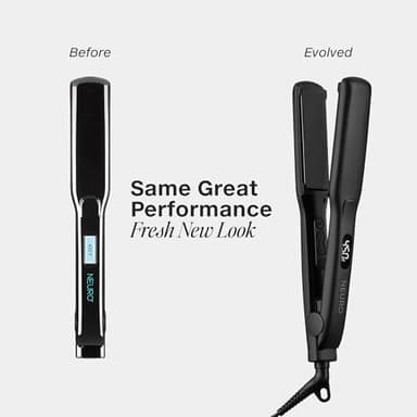 Neuro by Paul Mitchell Smooth 1.25" Ceramic Straightening & Styling Iron, Travel Flat Iron, Dual Voltage For Worldwide Use, Classic Plate Size For Smooth Styles - Image 2