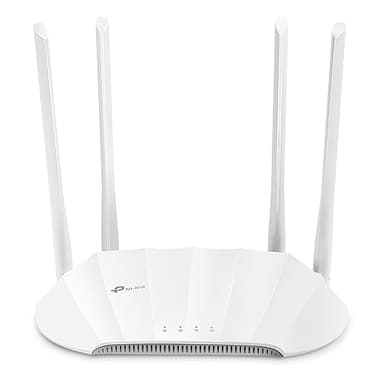 TP-Link AX1800 Dual Band Gigabit Wi-Fi 6 Access Point (TL-WA1801) Desktop Wi-Fi Bridge HE80 & Beamforming Supports Multi-SSID/Client/Range Extender Mode 4 Fixed Antennas Passive PoE - Image 1