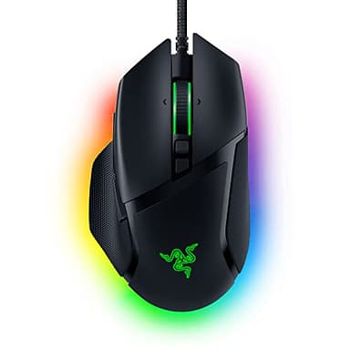 Razer Basilisk V3 Customizable Ergonomic Gaming Mouse: Fastest Gaming Mouse Switch - Chroma RGB Lighting - 26K DPI Optical Sensor - 11 Programmable Buttons - HyperScroll Tilt Wheel - Classic Black - Image 1