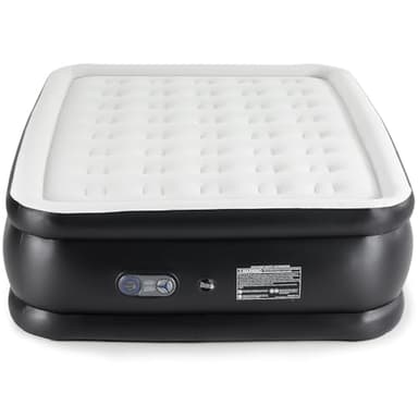 Sweetcrispy Queen Air Mattress - 16" Inflatable Blow Up Airbed with Built-in High Capacity Pump, Double Height, Non-Slip Bottom Design, Weight Capacity 660 lbs Air Bed for Home or Camping - Image 9