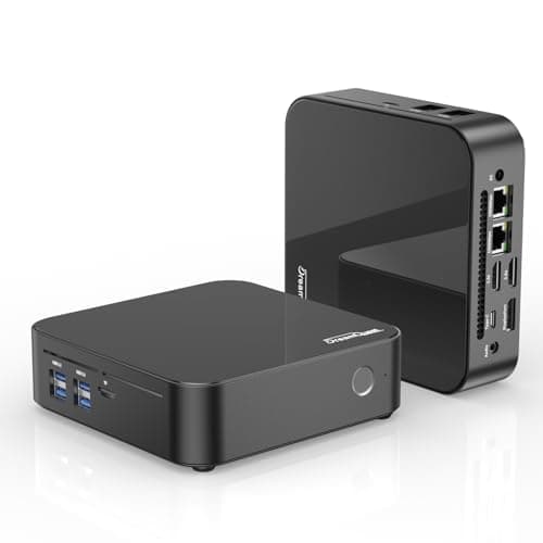 DreamQuest Mini PC Windows 11 Pro Preinstalled, Intel N150 (up to 3.6GHz) Mini Desktop Computers 16GB DDR4 512GB SSD, USB C, DP, HDMI, USB 3.2, Dual LAN,WiFi 5, Bluetooth, Support 4K 60Hz - Image 1