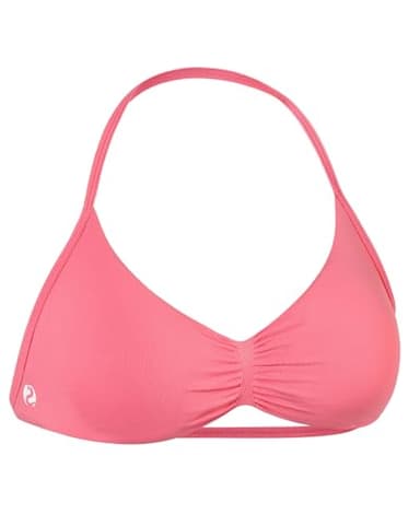 AUROLA Influence Strappy Bra Sports Bras for Women, Backless Padded Impact Strappy Bra for Workout Gym Yoga with Removable Cups,Bubblegum,S - Image 1