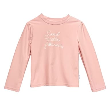 Gerber Baby Girl's Standard Rashguard Set, Starfish, 5 Years - Image 2