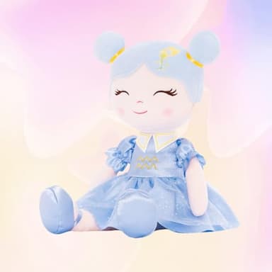 Arteeksdoll Baby Girl Gifts Plush Dolls Constellations Zodiac Doll Birthday Gift 17 inches Aquari - Image 5