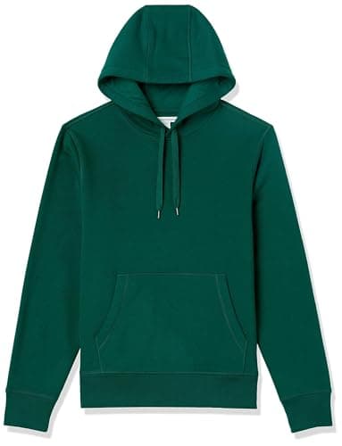 Amazon Essentials Men's Pullover Sweatshirt Hoodie, Big & Tall Options Available, Forest Green, X-Large - Image 1