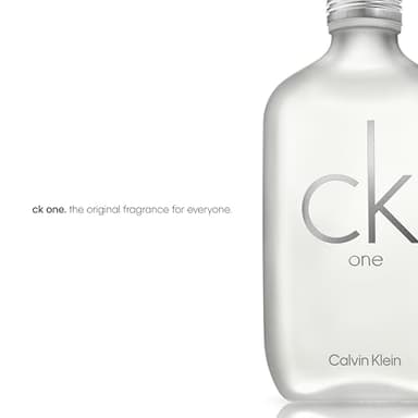Calvin Klein CK One Eau de Toilette – Citrus Unisex Fragrance – With Notes of Green Tea, Bergamot, Cardamom, Violet & Amber – Luxury Unisex Perfumes – Long Lasting Fragrance - Image 4