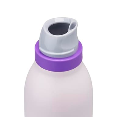 Owala FreeSip Twist Insulated Stainless Steel Water Bottle with Straw for Sports and Travel, BPA-Free, 24-oz, Pink/Purple (Dreamy Field) - Image 5