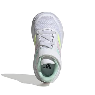 adidas Unisex-Baby Run Falcon 3.0 Sportswear, White/Clear Mint/Clear Pink, 8.5 - Image 5