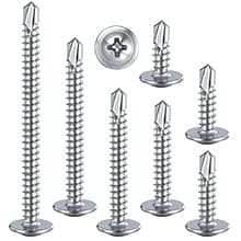 Wensilon（300pcs）#8×3/4”for Sheet Metal Self-Tapping Screws 410 Stainless Steel Truss Head High-Strength Quick Tapping Screws - Image 7