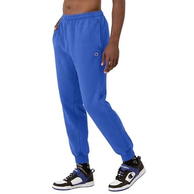 Champion, Mineral Dye Graphic, Fleece Men's Jogger Sweatpants, 30", Surf The Web C Patch Logo - Image 3