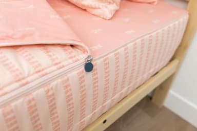 Beddy's Pink Ballerina Girls Durable Zipper Bedding for Kids, Bed in a Bag, Pink Ballet Sheets and Comforter, Easy to Make and Wash, Includes Pillowcase & Pillow Sham, Super Soft All Season - Image 2