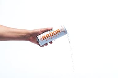 ARDOR ENERGY Sparkling Water with 100mg Natural Caffeine & 200mg L-Theanine from Organic Green Tea for Smooth Energy & Focus | Healthy Energy Drink | No Sugar, Zero Calories, Vegan, Gluten-Free | Tropical Mango (Pack of 12, 12oz cans) - Image 5