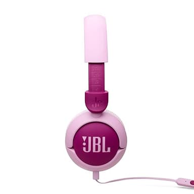 JBL Junior 320 - Wired on-Ear Kids Headphones Safe Sound (<85dB), Built-in mic, Fit for Kids and Customizable with Included Stickers (Purple) - Image 6
