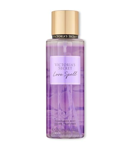 Victoria's Secret Love Spell Mist, Body Spray for Women, Notes of Cherry Blossom and Fresh Peach Fragrance (8.4 oz) - Image 1