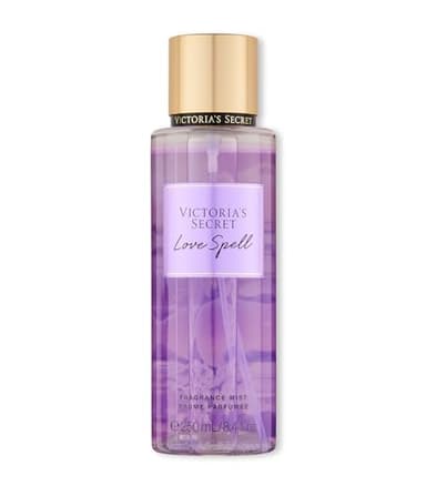 Victoria's Secret Love Spell Mist, Body Spray for Women, Notes of Cherry Blossom and Fresh Peach Fragrance (8.4 oz) - Image 1