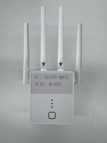 nonser WiFi Extender, 2024 Fastest WiFi Booster 1200Mbps Dual Band (5GHz/2.4GHz) WiFi Extenders Signal Booster for Home, WiFi Repeater with Ethernet Port Covers up to 10000sq. ft and 55 Devices - Image 7