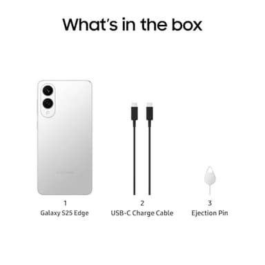 SAMSUNG Galaxy S25 Edge Phone, 512 GB AI Smartphone, Unlocked Android, Night Video, Fast Processor, ProScaler Display, All-Day Battery, 2025, US 1 Yr Manufacturer Warranty, Titanium Silver - Image 13