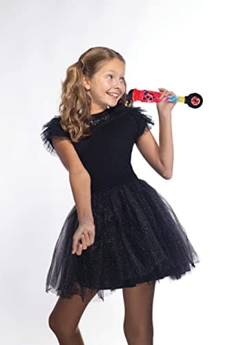 LEXiBOOK Miraculous, Lighting Microphone for Children, Musical Toy Game, Built-in Speaker, Light Effects, Aux-in Cable Plug, Red, MIC90MI - Image 4