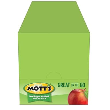 Mott's No Sugar Added Applesauce, 3.2 oz clear pouches, 18 pack - Image 11