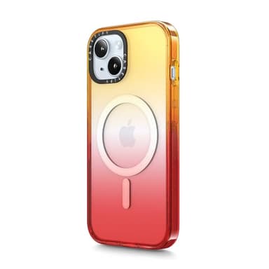 CASETiFY Impact iPhone 15 Plus Case [4X Military Grade Drop Tested / 8.2ft Drop Protection/Compatible with Magsafe] - Peach Haze - Image 2