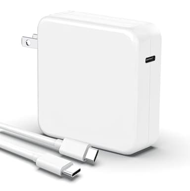 Mac Book Pro Charger-100W USB C Charger Fast Charger Compatible with MacBook Pro/Mac Book Air 16 15 14 13 Inch New iPad and All USB-C Devices,100W Type-C Laptop Charger(6.6 FT Cable Included) - Image 1