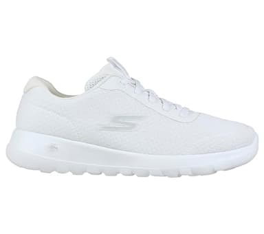 Skechers Performance Women's GO Walk Joy - Ecstatic, White/Blue,9 - Image 5